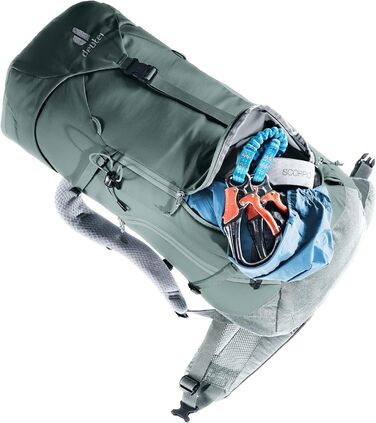 Жіночий туристичний рюкзак Deuter Trail 28 SL, 28 л, бірюзовий, для альпінізму та походів, модель 2024