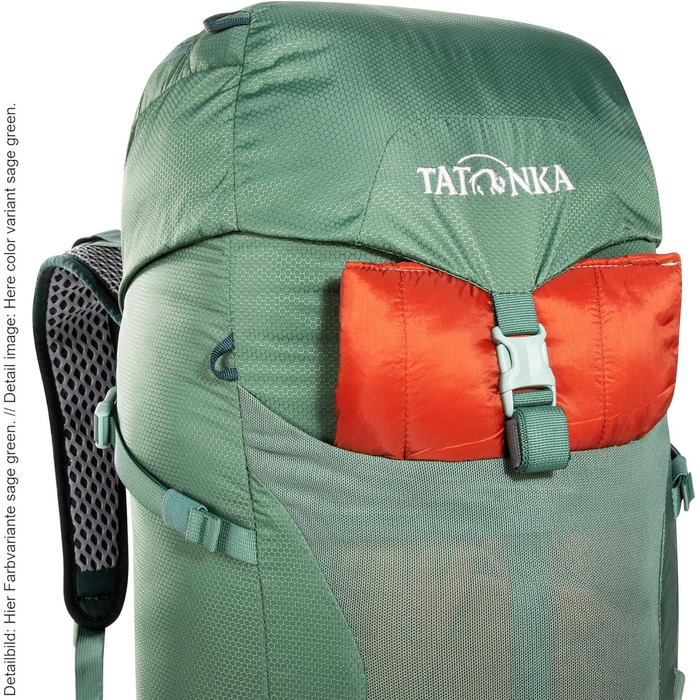 Рюкзак для туризму Tatonka Hike Pack 22, 22 л, з вентильованою спинкою та дощовиком, темно-синій