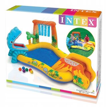 Надувний прямокутний басейн Intex 249 x 191 см