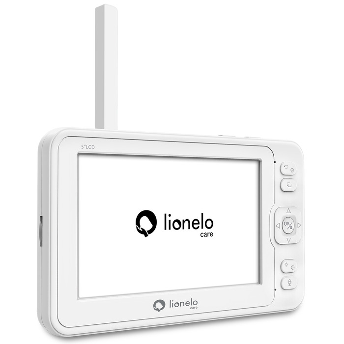Електронна відеоняня Lionelo BABYLINE 8.3 з камерою 360° та нічним режимом
