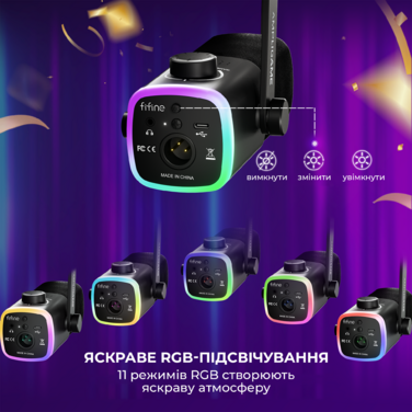 USB мікрофон Fifine AM9