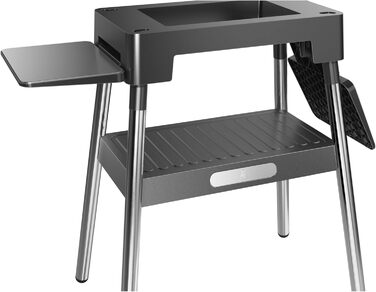 Основа для гриля WMF Lono Master-Grill 50x28 см з регульованими зонами нагріву, нержавіюча сталь, для барбекю на вулиці