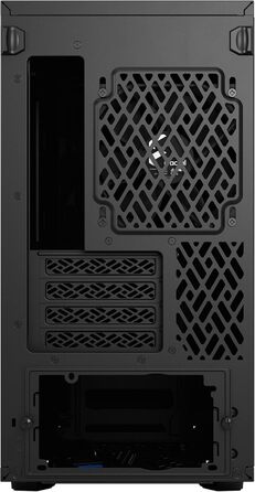 Корпус Fractal Design Define 7 Mini Black, алюміній/сталь, безшумний, Micro ATX, міні-тауер