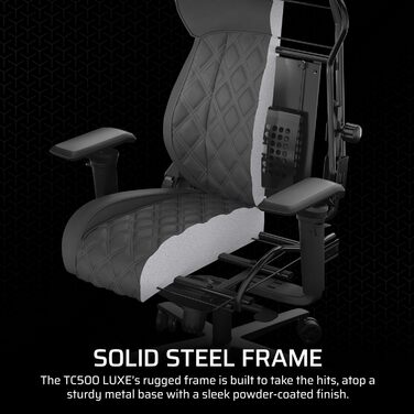 Ігрове крісло Corsair TC500 Luxe Sherwood, універсальний розмір