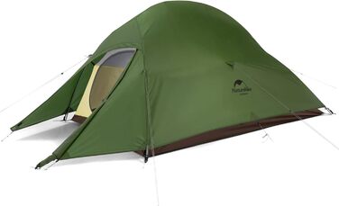 Намет Naturehike Cloud Up 2 Покращений, ультралегкий, двошаровий, для 2 осіб, 3-4 сезони, для кемпінгу та туризму