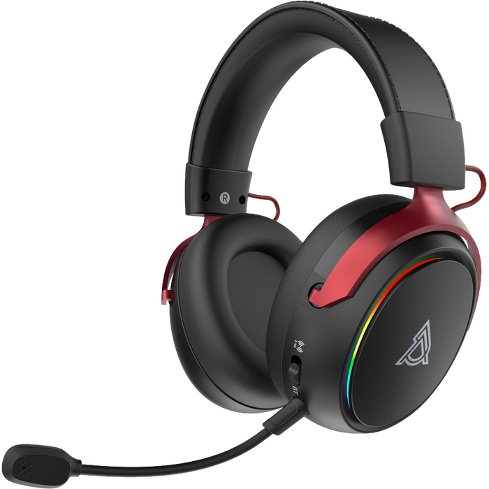 Бездротова ігрова гарнітура Ajazz AHM10 Max Black (AHM10-MAX-B)