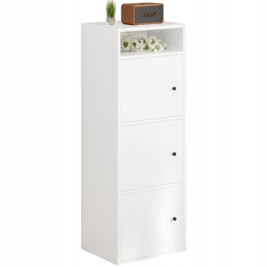 Стелаж Rebiko, 40 см x 138 см x 34 см, білий