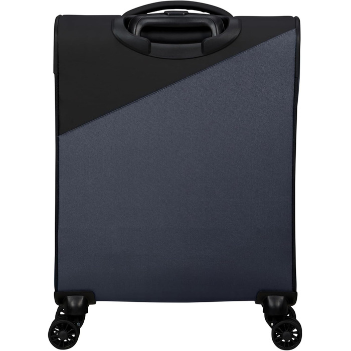 Валіза American Tourister Daring Dash Spinner L, розширювана, 77 см, 107/117 л, чорна/сіра
