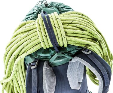 Рюкзак Deuter Guide Lite 24 л унісекс, сіро-зелений/синій, для туризму