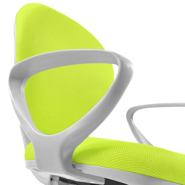 Дитячий стілець / дитячий письмовий стілець KID COLOUR G1 тканина зелений hjh OFFICE