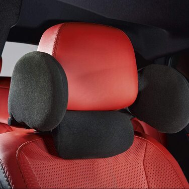 Автомобільний підголівник Cartrend Komfort з подушкою для шиї, складаний, регульований, з пам'яттю форми, обертається на 270°