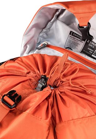 Жіночий туристичний рюкзак Deuter Trail 28 SL 28л, паприка-ліс