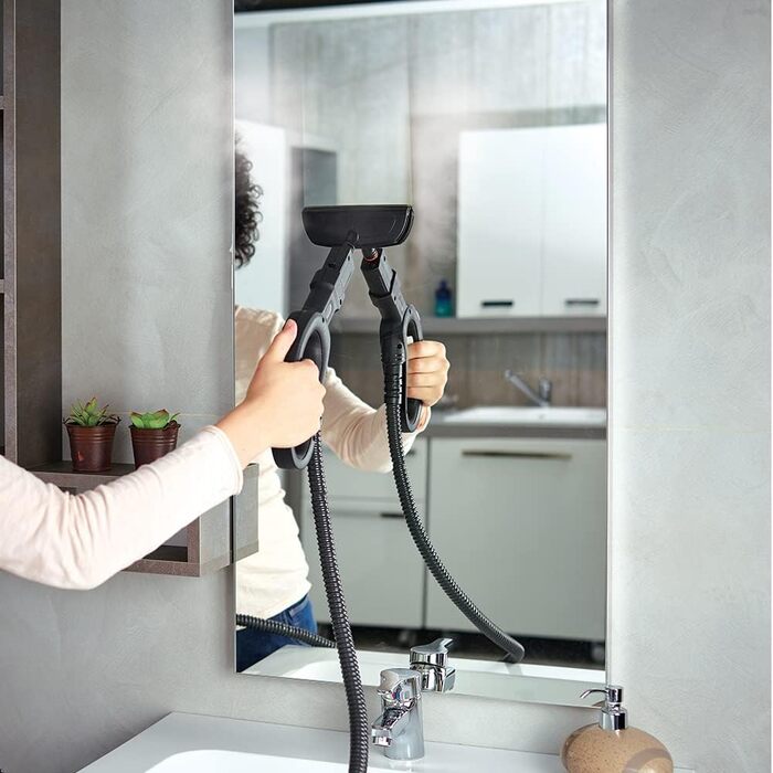Парогенератор POLTI Vaporetto Smart 100 T 4 бар, 2 л, антивірусний, білий/бірюзовий, 110 г/хв, 9 насадок