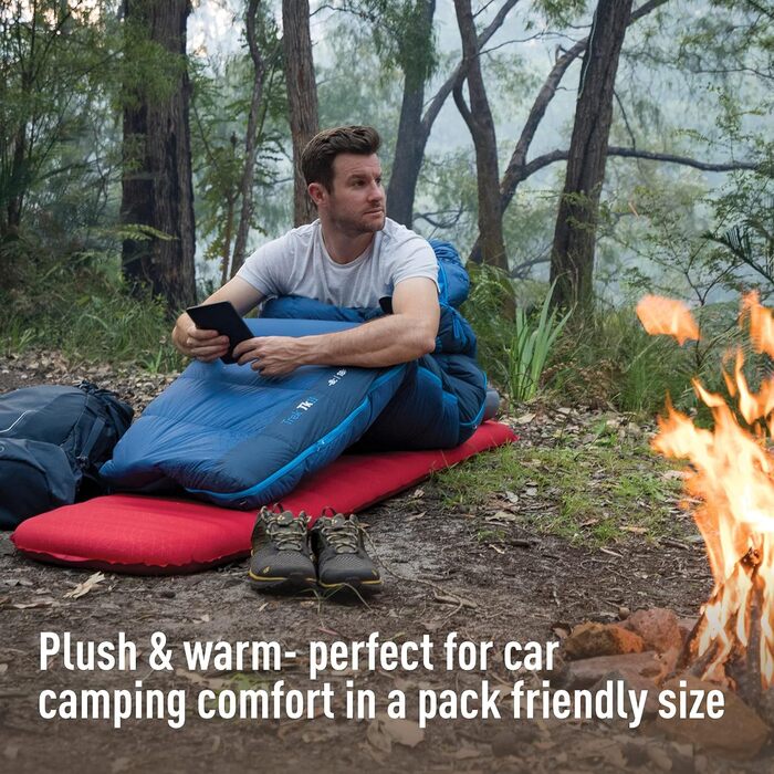 Самонадувний туристичний килимок Sea to Summit Comfort Plus S.I Sleep Mat (Regular, 198x63.5x7.6 см)