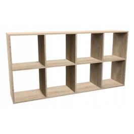 Стелаж TopEshop 147 x 75 x 30 см, дуб сонома