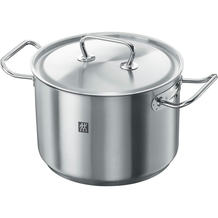 Набір каструль ZWILLING Twin Classic 5-ти частинний, з кришкою, для індукційних плит, не покритий, з нержавіючої сталі, срібний