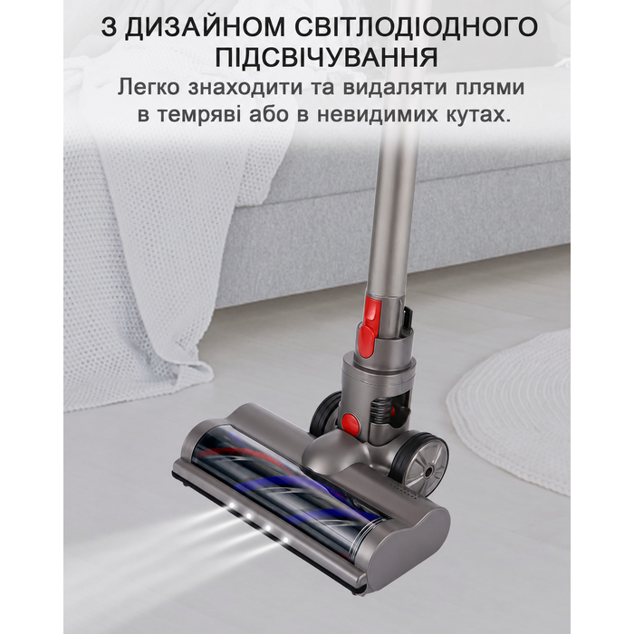Насадка-щітка для пилососа Dyson V7/V8/V10/V11/V15, електрична турбощітка з роликовою щіткою, аксесуари для підлоги, 2 шт.