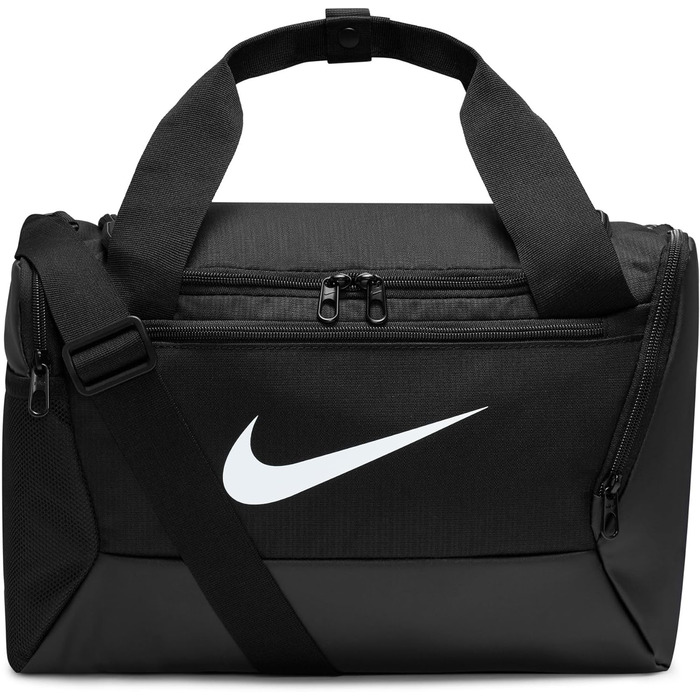 Сумка Nike Brasilia унісекс, чорна/біла, універсальний розмір