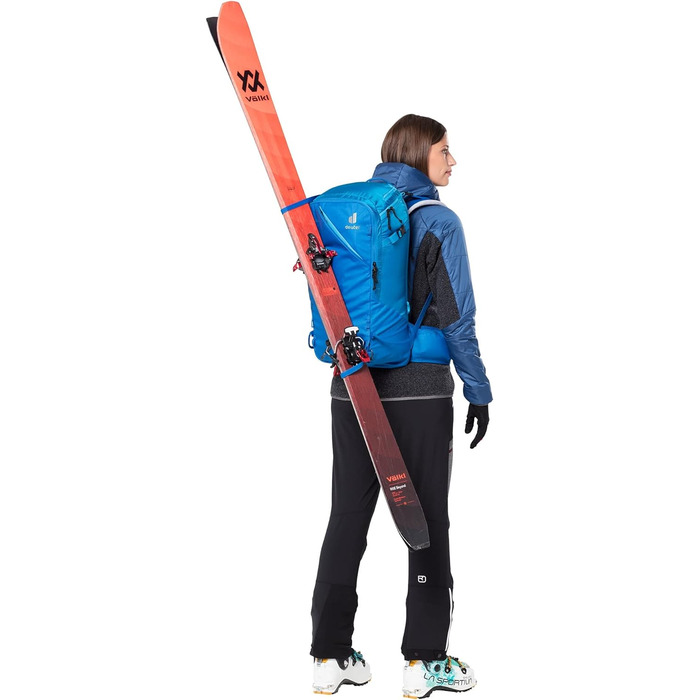 Жіночий рюкзак для гірськолижних турів Deuter Freerider Pro 32+10 л, синій