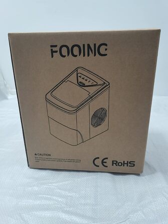 Льодогенератор побутовий з автоочищенням 15 кг/24год, срібний - Ice Maker для дому та офісу