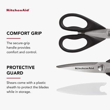 Ножиці кухонні універсальні KitchenAid Red/Black (One Size)