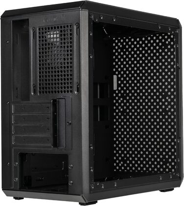 Корпус Cooler Master MasterBox Q300L V2 mATX Mini Tower з загартованим склом, 120 мм вентилятор, підтримка USB 3.2 Gen 2x2 Type-C, багатоваріантне охолодження