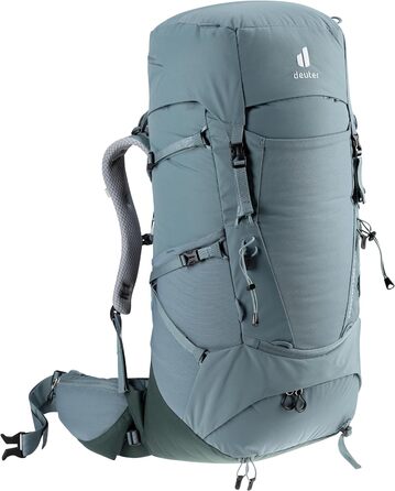 Жіночий трекінговий рюкзак Deuter Aircontact Core 45+10 SL, 45+10 л, shale-ivy, модель 2024