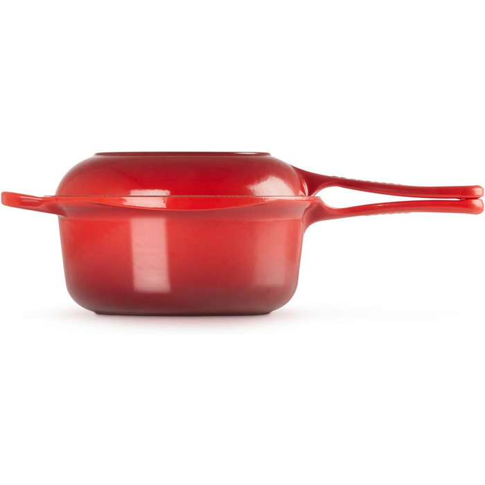 Le Creuset Marmitout: каструля-термос з чавуну, 2.3 л, Ø 22 см, вишневий (25044220902460)