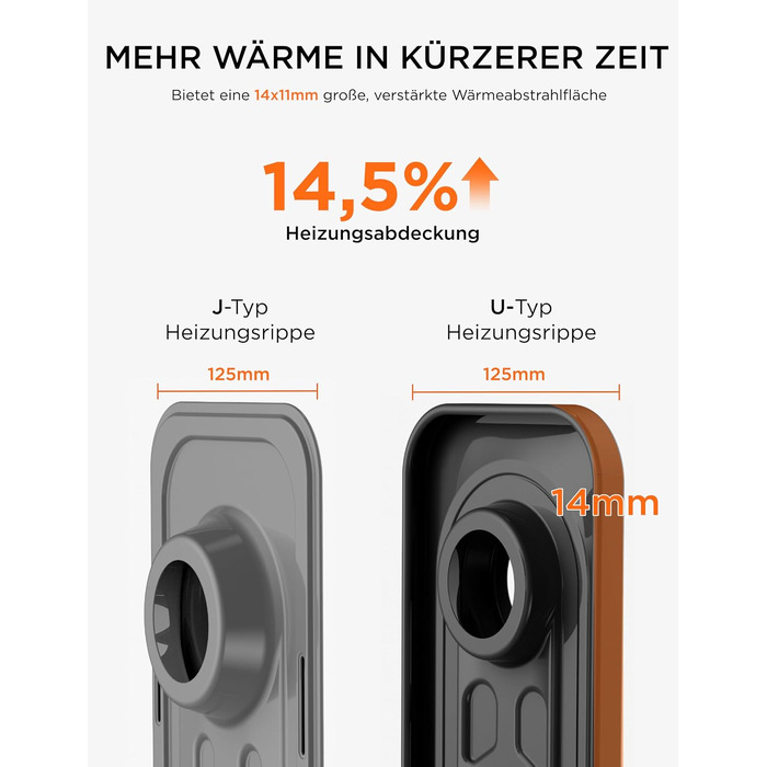 Масляний радіатор Midea NY2311-24UR, 2300Вт, 11 секцій, з пультом ДК та LED-дисплеєм, чорний