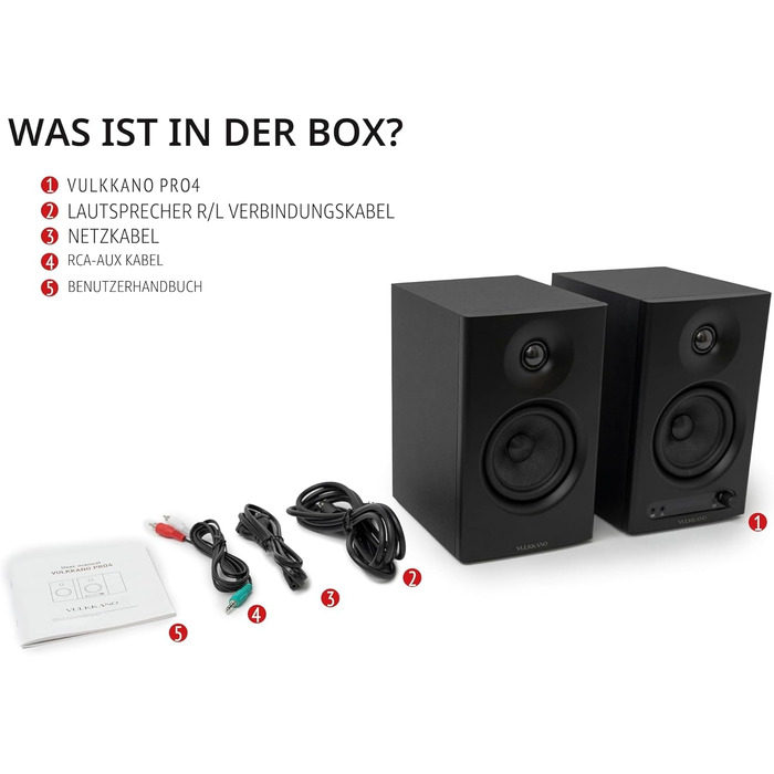 VULKKANO PRO4 Студійний монітор Bluetooth з 4