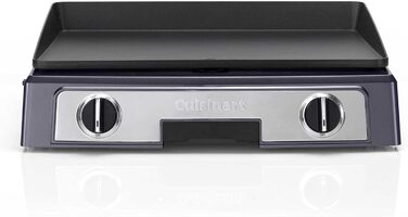 Електричний гриль-планча Cuisinart XL для дому, антипригарна знімна плита, 2-зонне регулювання температури до 260°C, гриль і гриль-гріддл для розваг, Teppanyaki