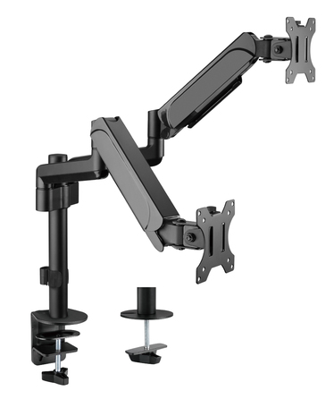 Настільне кріплення для двох моніторів OfficePro MA722B Black