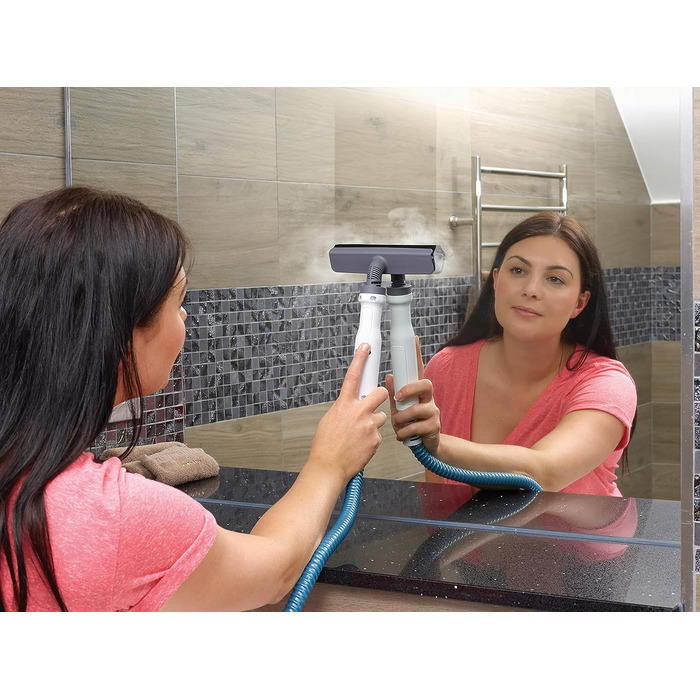 Парова швабра BLACK+DECKER BHSM168DSM-QS 2-в-1, 1600 Вт, Delta-головка, рукавиця SteaMitt, AutoSelect, набір насадок, екологічна ефективна прибирання