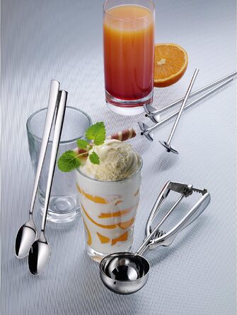 WMF Ложка для порціонування десертів Gourmet 21 см Cromargan нержавіюча сталь, для рису, пюре, різотто, можна мити в посудомийній машині