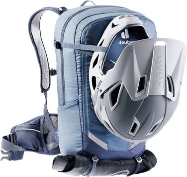 Рюкзак Deuter Flyt 20 для велосипедистів з протектором, унісекс, синій, 20 л