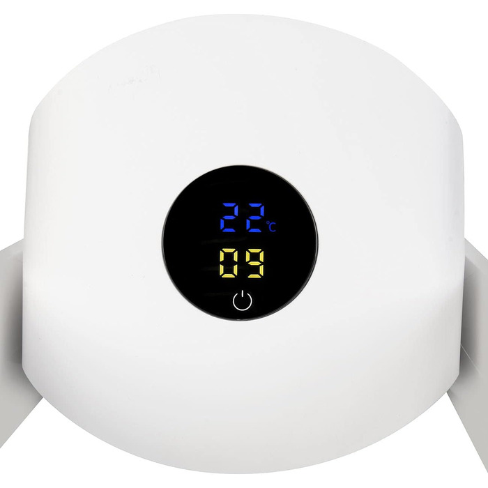 Безлопатевий турбовентилятор та очищувач повітря Sichler 2-в-1, 360°, HEPA, Wi-Fi, керування через додаток, 35 Вт – баштовий вентилятор з таймером для дому