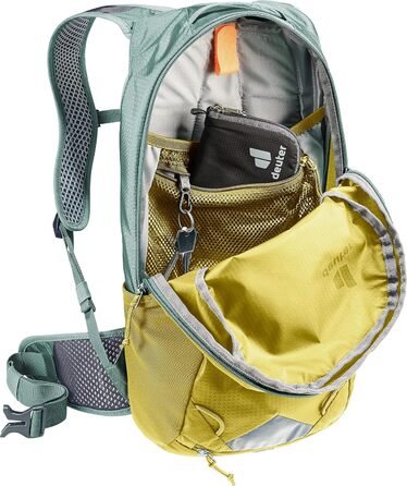 Велосипедний рюкзак Deuter Race 12, 12 л, жовто-зелений