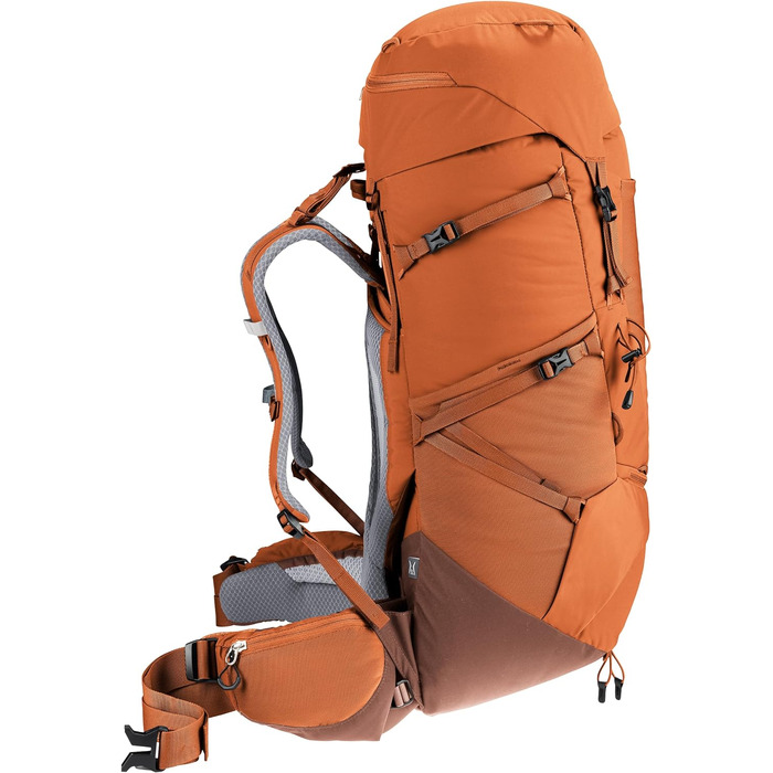Жіночий трекінговий рюкзак Deuter Aircontact Core 45+10 л (2024), chestnut-umbra