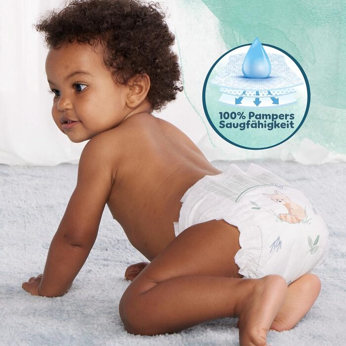 Підгузки Pampers Harmonie розмір 5 (11-16 кг), 152 шт, гіпоалергенні для ніжної шкіри
