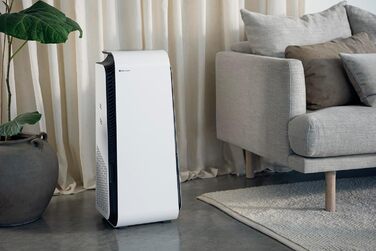 Повітряочисник Blueair HealthProtect 7470i для дому: 91 м², технологія GermShield, проти алергенів, вірусів, бактерій та пилу, білий