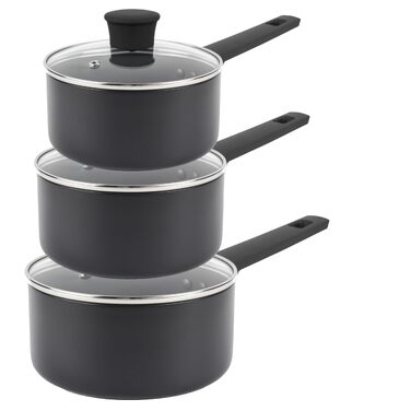 Набір сковорідок Russell Hobbs COMBO-8694 Shield (3 шт.) 20/24/28 см з антипригарним покриттям, для індукційних плит