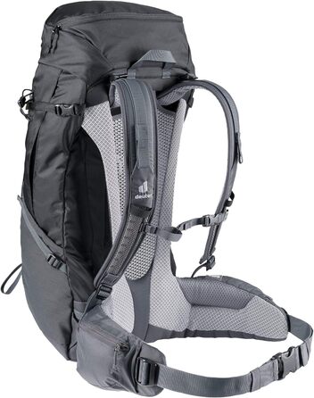 Рюкзак Deuter Futura Pro 42 EL, 42 л, чорний/графіт, для трекінгу та походів, великий розмір