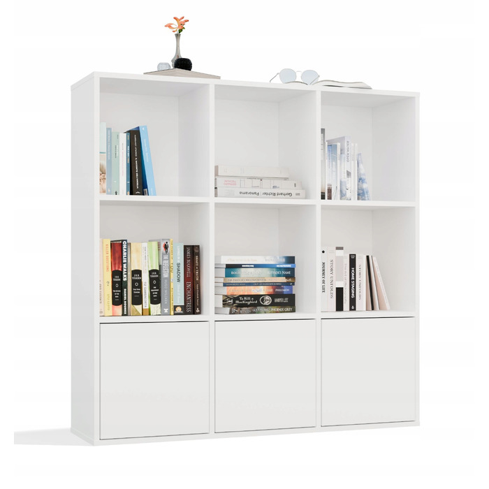 Стелаж TopEshop 110,5 см x 110,5 см x 30 см, білий