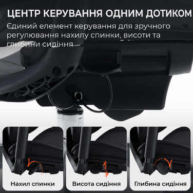 Крісло офісне Sihoo C300 PRO V2 Black