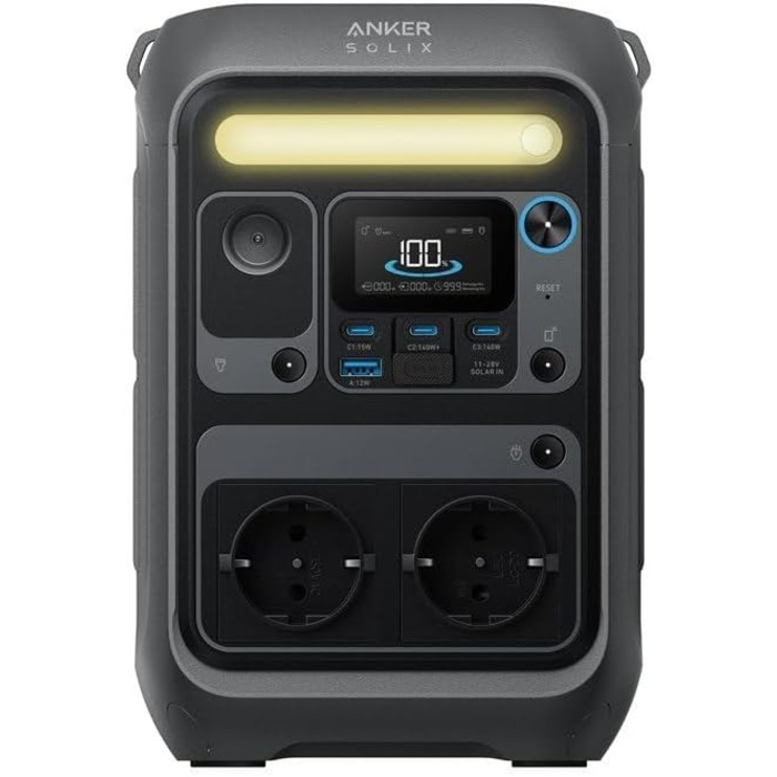 Портативна електростанція Anker SOLIX C300X, ємність 288 Wh, номінальна потужність 600 W