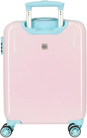 Валіза ручної поклажі Hello Kitty Wink, синій, 50x39x20 см, жорсткий пластик, 34 л, 1,8 кг, 4 колеса, кодовий замок
