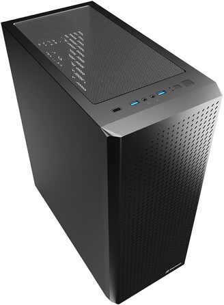 Корпус для ПК Sharkoon VS9 Midi ATX, чорний