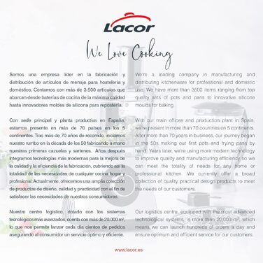 Кухонна машина Lacor MultiGenius 100% BPA-free, багатофункціональна, змінна швидкість, 8 насадок, захист, для посудомийки, біла