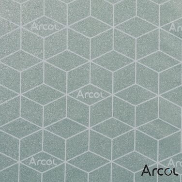 Чохол для прасувальної дошки ARCOL, сумісний з Foppapedretti, запасний чохол із гумкою, 100% бавовна, зелений, сучасний принт, виготовлено в Італії