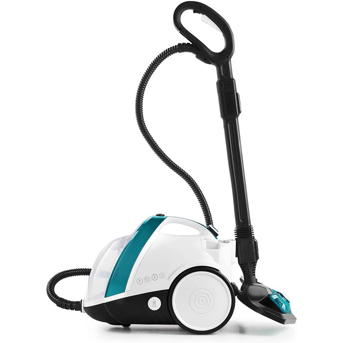Парогенератор POLTI Vaporetto Smart 100 T 4 бар, 2 л, антивірусний, білий/бірюзовий, 110 г/хв, 9 насадок